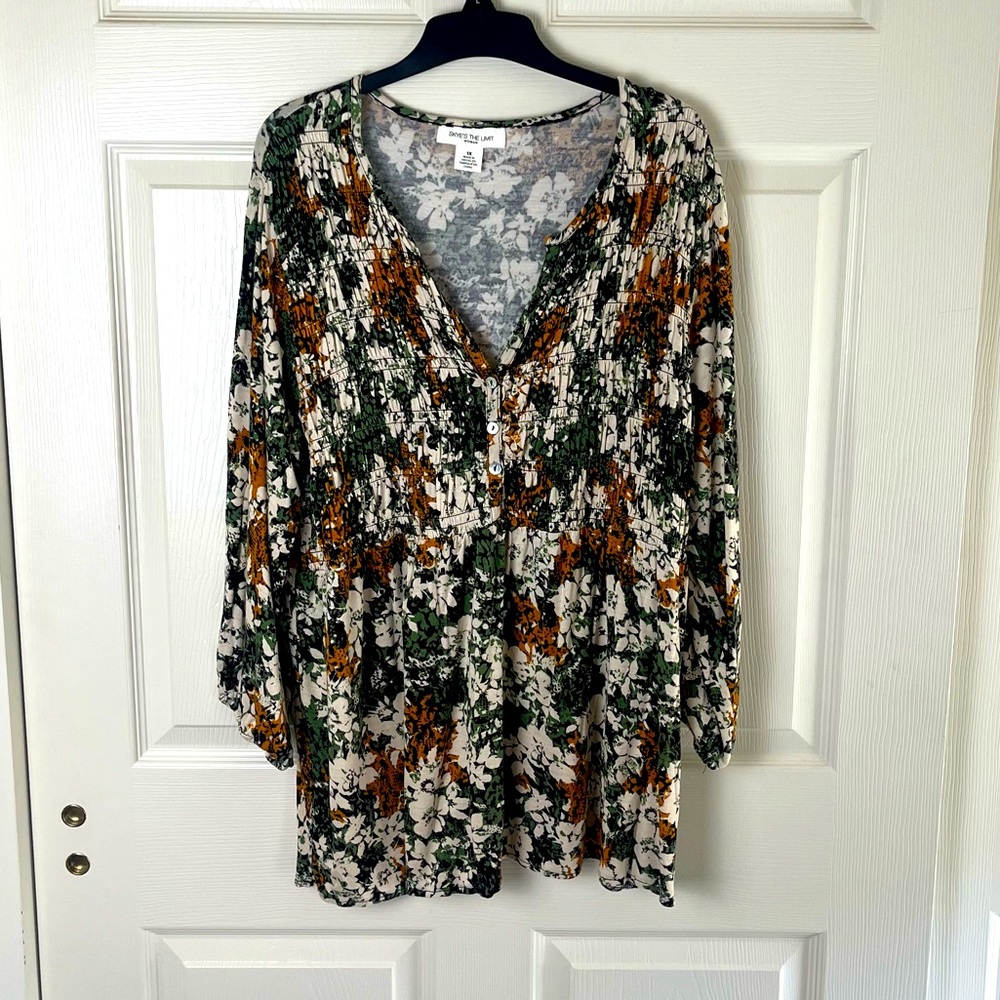Skye's the Limit Floral Top